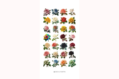 Retro Vintage Roses Cliparts Product Image 3