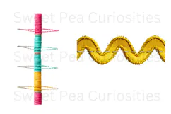 Sewing, Stitches, Embroidery,Overlay, Ephemera, PNG, Clipart Product Image 3