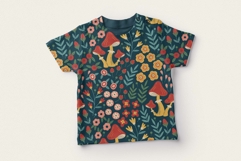 Woodland Mushroom Seamless Pattern Product Image 3