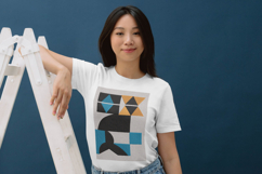 Geometric Modern Abstract Embroidery Design Product Image 3