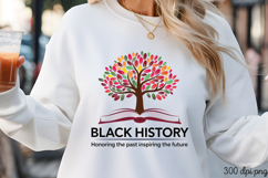 BLACK HISTORY Honoring PNG, Black History Month Sublimation Product Image 3