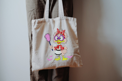 Funny Duck Maid Embroidery Design Product Image 3