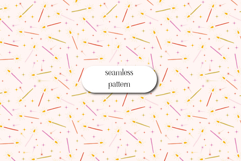 Magic Sparkles Seamless Pattern Cute Star Confetti Backgroun Product Image 1