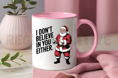 Funny Santa Claus Design, Retro Christmas Sublimation PNG Product Image 3