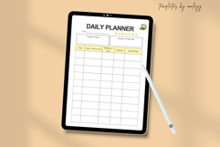 Remote Daily Work Planner Editable Canva Template for Remote Product Image 3