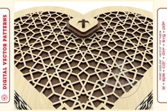 Box Organizer v4 - laser cut file - Glowforge ready SVG Product Image 3