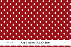 City Hero Polka Dot Digital Patterns Product Image 5