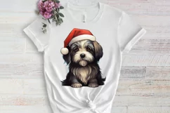 Cute Christmas Dog Sublimation Clipart, Cute Christmas Dog Product Image 3