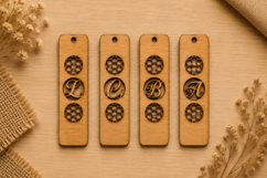 Personalized Alphabet Bookmark SVG Bundle Product Image 1