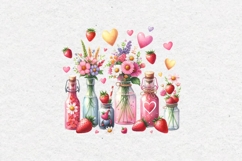 Summer Clipart, Bottles and Jars, PNG Product Image 2