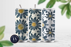 Daisy Floral Pattern | Block Print Daisy Texture Product Image 2