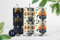 Chic Boho Vintage Digital Paper, Abstract Boho Vintage theme Product Image 2