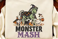Barnyard Boo Bash Halloween PNG, Funny Farm Animal Halloween Product Image 3