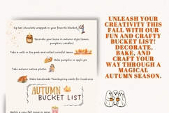 Autumn Adventures: November Bucket List Product Image 3