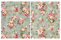 Shabby Chic, Roses, Papers, Junk Journal Product Image 3