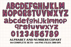 Baseball Sport Alphabet png clipart, baseball letters doodle Product Image 3