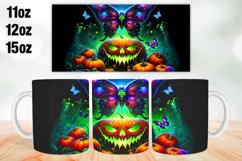 Halloween Mug Wrap Sublimation 11oz, 12oz, 15oz Product Image 1