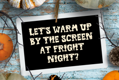 Stitched Horror is a Halloween decorative font Product Image 3
