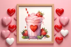 Valentines Day Drink Clipart, Valentines Day PNG Product Image 3