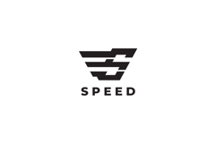 Speed Letter S Fast Logo Design Vector Product Image 3