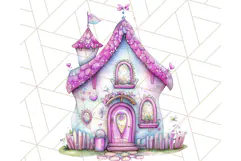 Pastel Fairy Clip Art PNG With Glitter, Rainbow Fairy Png Product Image 3