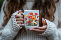 Flowers sublimation Product Image 3