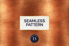 Copper Metallic Texture | Brushed Foil Background Product Image 3