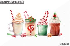 Christmas Coffee PNG Sublimation design Product Image 1