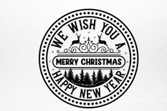 Vintage Christmas Sign SVG Product Image 3