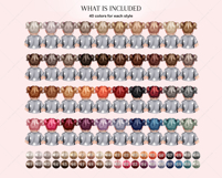 The Baby Hairstyles Clipart Bundle Product Image 3