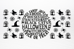 Halloween Round Can glass SVG Product Image 3