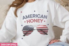 American Honey PNG, 4th Of July Sublimation PNG Product Image 3