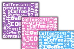 Coffee digital papers, colorful papers Product Image 2