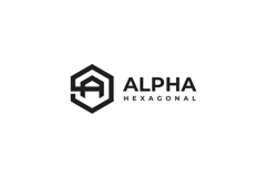 Hexagon Letter A Logo Design Vector Template Product Image 3