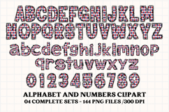 Father’s Day Alphabet clipart, father’s day letters doodle Product Image 3