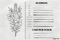 Procreate Tattoo Brushes | Tattoo Shading | Stamps Product Image 3