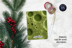 Matcha Foam Texture, Green Bubble Pattern Product Image 4