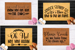 Wipe your paws SVG, Funny doormat SVG Product Image 1