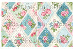 Shabby Chic, Flowers, Papers, Junk Journal Product Image 3