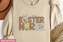 Easter Nurse PNG, Retro Nurse Easter Sublimation PNG Product Image 3