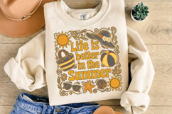 Life is better in the summer PNG sublimation |Beach &amp; Summer Product Image 3