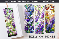 Spring Bookmarks Sublimation - 4 Bookmark Design Product Image 1