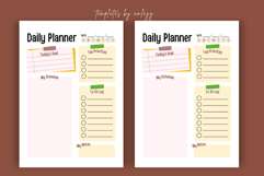 Kawaii Daily Planner Printable Cute Pastel Planner Product Image 3