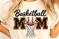 Baseball PNG, faux yarn Baseball Mom PNG, Baseball Game Day Product Image 4