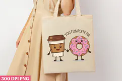 You Complete me PNG, Valentine Sublimation PNG Product Image 3