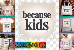 Fun Tote Bag Art PNG, Mother's Day Product Image 1