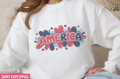 America PNG, 4th Of July Sublimation PNG Product Image 3