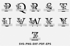 Monogram Split Letters SVG Laser Cut Files Product Image 3