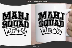 Mahjong quote png design for T-shirts Product Image 3