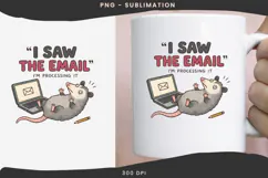 Funny Animal quote png design for T-shirts Product Image 3